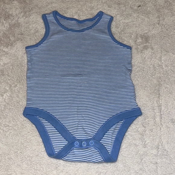 (3 for $10) F&F striped tank top bodysuit - Picture 1 of 5